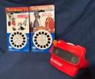 Vintage View Master 3D Toy with Disney 6 Reels - 3 Lady & the Tramp, 3 Pinocchio