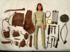 Vintage GERONIMO Fort Apache Moveable Indian Marx Johnny West + Accessories 1967