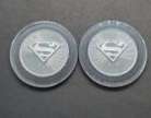 Lot of 2 2016 Canada 1oz Silver Maple Leaf Superman Shield Coins. In capsules. 