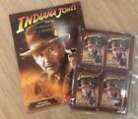 Merlin Indiana Jones Kingdom Of The Crystal Skull - Album & 50 Sticker Packets 