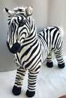 Large Plush Zebra Approx 2ft Posable leg armature