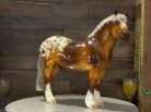 Breyer Model Horse Georg Palomino Appaloosa Stunning Gentle Giant Glossy  CM=)