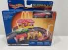 Hot Wheels McDonalds Drive-thru Play Set w/Corvette Mattel Wheels 2002 89076 NIP