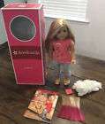 American Girl of the Year 2014 Isabelle Lot Doll, Book, Cat, Hair Extension Box