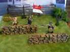 ACW Civil war Britains 2 big Rock Walls for Dioramas 54/56mm size fits Conte