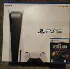 NIB Sony PlayStation 5 Console Disc Version PS5 with Spider-Man Ultimate Edition