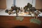 Parts - MEGA BLOKS Call of Duty Lot - Battle Tank CNG96, WWI Jeep WIlly, Figures