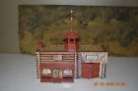 Vintage Marx Fort Apache Playset #5951 Tin Litho Building With Flag-Porch