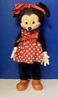 RARE! Antique 1940’s Disney Gund 23” Minnie Mouse Doll Large Walker Works!