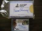 ALMOST PRICELESS Sean Connery James Bond Autograph Auto Card 13.3 * 10 CM 