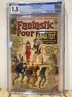 Fantastic Four #19 CGC GRADED 1.5 -full page ad for X-Men #1- 1st app. Rama-Tut