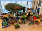 Vintage Playmates Teenage Mutant Ninja Turtles 1989-1993 Toy Lot! 