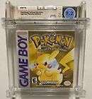 WATA 9.2 A+ Pokemon YELLOW Version SEALED Game Boy Color SPECIAL PIKACHU ED. CS9
