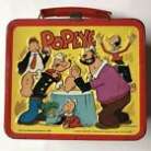 Vintage Aladdin King Seeley 1980 Popeye Lunch Box No Thermos Brutus Olive Oil