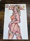 The Life of Captain Marvel #1 sexy Original Sketch Cover Art by Jim Shepherd