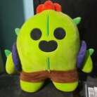 Brawl Stars Spike Cactus Standing Plush Soft Toy Plushie Line Friend Rare Import