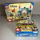 LEGO Disney: Mickey and Friends Castle Defenders (10780) and Camping Trip set