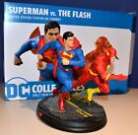 DC COLLECTIBLES SUPERMAN VS. FLASH RACE BATTLE STATUE 