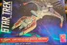 Star Trek TNG Klingon Vor'Cha Class Battle Cruser Plastic Model Kit 1/1400 (AMT)