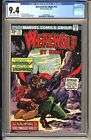 Werewolf By Night #19  CGC 9.4 CR-OW NM  Marvel Comics 1974 Bronze (Dracula) v1