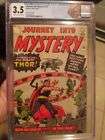 Journey Into Mystery #83 CGC 3.5 OW/W KEY (UK VARIANT) *1st Appearance of Thor!