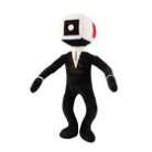 2023 HOT Shorts Skibidi Toilet Monitor Man Plush Doll Toy Stuffed Doll Fans Gift