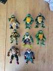 Vintage TMNT Action Figure Toy Lot Teenage Mutant Ninja Turtles / 1980s & 1990s