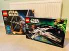Lego Star Wars UCS Red Five X-Wing Starfighter (10240) and Tie Fighter (75095)