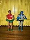 MEGO 1979 Pocket Super Heroes Action Figures Batman and Robin Comic Action DC