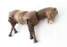 Handmade Wood Horse Toy Figure w/movable Joints