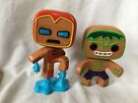 Marvel Gingerbread Funko Pop - Holiday Iron Man & Hulk - No Box (R507) 