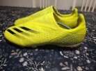 Mens Adidas X Ghosted .3  Football Boots Yellow Size 10 Boxed