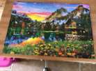 Wentworth Wooden Jigsaw Puzzle Complete 1000 Pieces - Alpine Lake