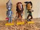 Wizard of Oz figurine set - Tin Man, Cowardly Lion and Scarcrow