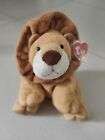 Ty 'pluffies' Beanie Baby Lion Named 'catnip' - Collectable