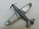 Vintage Hubley US Army P-39 WW II Fighter Toy Airplane Single Prop USAF VG Cond