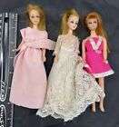 Vtg Topper Dawn Doll 1970s Lot of 3 Pink Dress Doll Has Issues See Photos #419