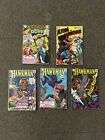 Silver age 5 DC comics Hawk & Dove #1, Atom & Hawkman #45, Hawkman #14,17,22 