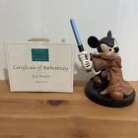 WDCC Star Wars - Jedi Knight Mickey Mouse +COA. Original Box Missing