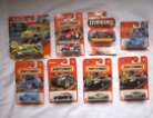 MATCHBOX CARS LOT OF 8 ASSORTED COLLECTIBLES moving parts,working CARS, TRUCKS,