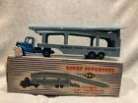 Dinky 982 Bedford Pullmore Car Transporter In Original Box - Vintage 1950s