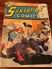 Sensation Comics #50 DC Comics 1946 Wonder Woman Rare! Incomplete golden age lot