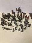 Vintage lead figures job lot Ships/aircraft/soldiers