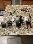 Four Vintage Erector Set Motors Possibly a P51, P56, and two A49. A.C. Gilbert