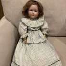 Antique 21” Bisque  & Compo Armand Marseille Jointed Doll 390 Germany