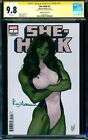 She-Hulk #1 ADAM HUGHES VARIANT CGC SS 9.8 signed Roge Antonio NM/MT Disney+