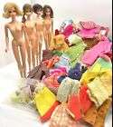 Huge Lot Mattel Vintage 1960s MOD TNT Barbies 4 DOLLS  CLOTHES Accessories Shoes