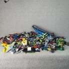 Large Lego Mixed Lot Of  19+ LBS Star Wars, Ninjago, Avengers, City , And More! 