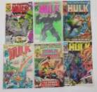 Lot Of 6 Vintage The Incredible Hulk Marvel Comic Books | One #37 Issue