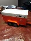 WOW NEVER PLAYED WITH NYLINT U-HAUL 2 AXLE TRAILER ALWAYS DISPLAYED EXCELLENT
